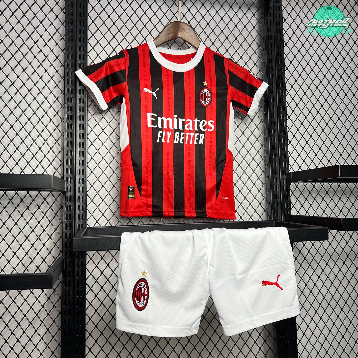 AC Milan 24/25 Kids Home Kit