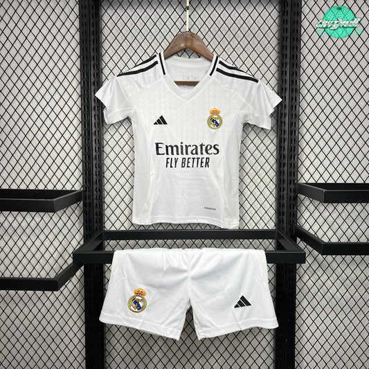 Real Madrid 24/25 Kids Home Kit