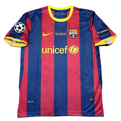 *Messi Signed* Barcelona 2011 "UCL FINAL" Home Jersey