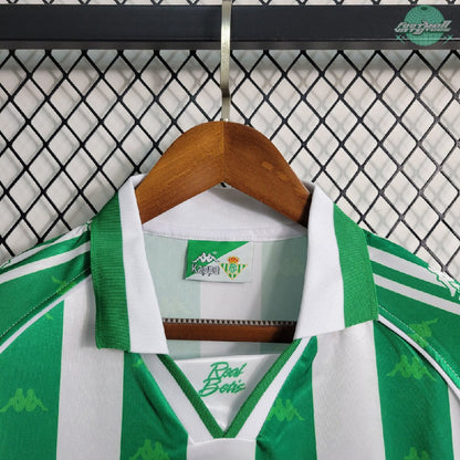 Real Betis 1996/97 Vintage Long Sleeve Home Jersey