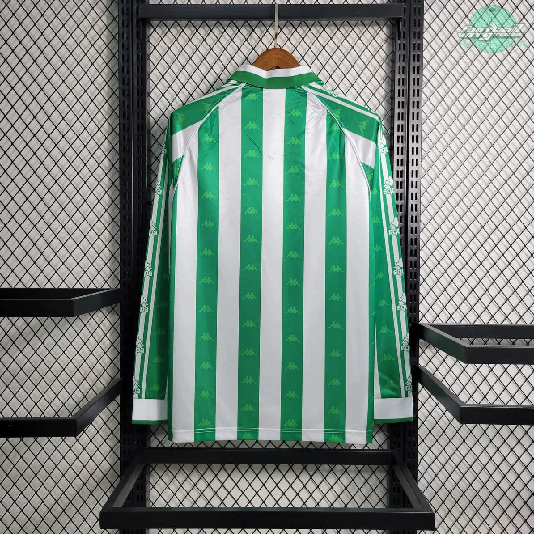 Real Betis 1996/97 Vintage Long Sleeve Home Jersey