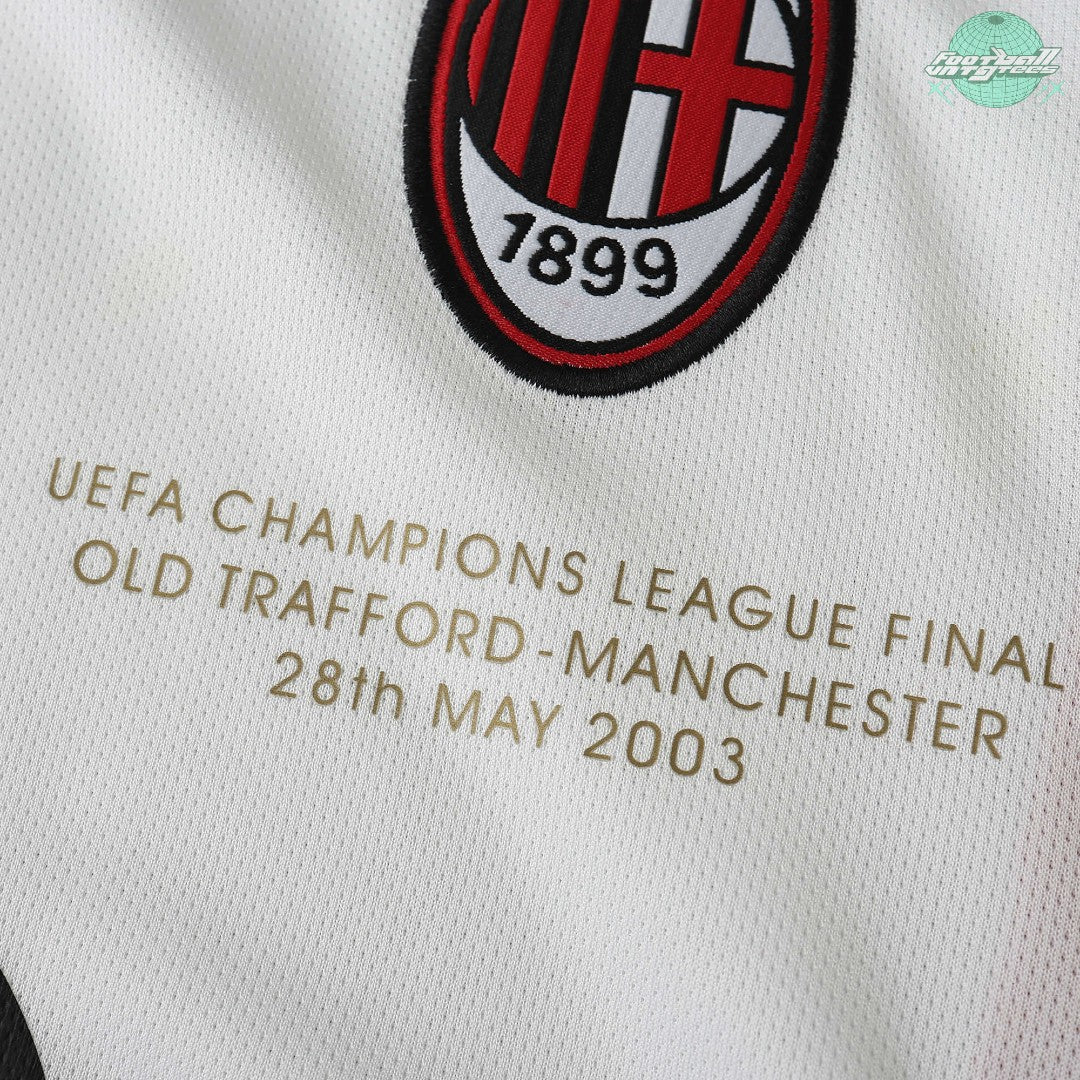 AC Milan 2003 "UCL Final" Vintage Jersey