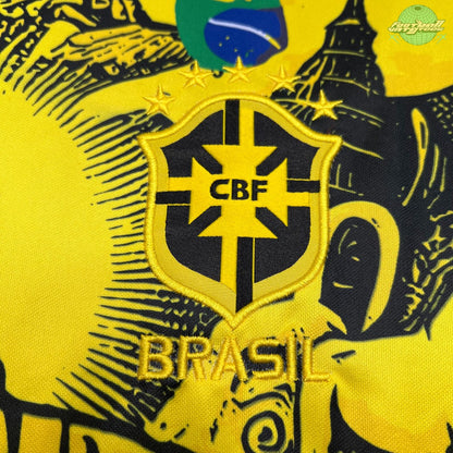 Brazil 24/25 Special "Jesus" Yellow Jersey