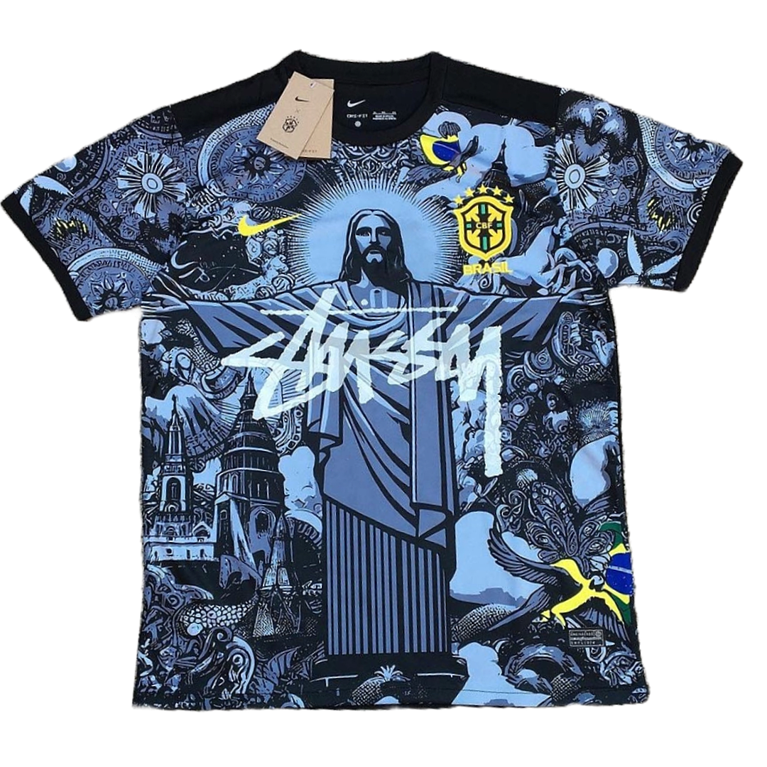 Brazil x STUSSY 23/24 Special "Jesus" Jersey