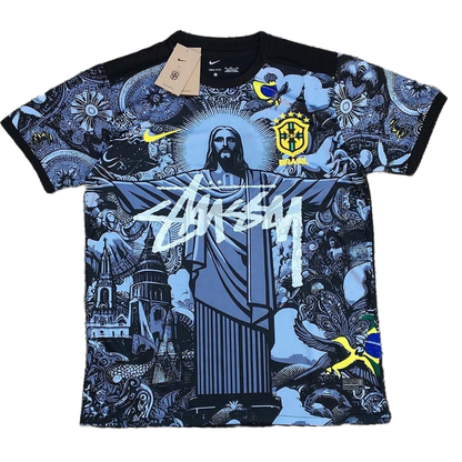 Brazil x STUSSY 23/24 Special "Jesus" Jersey