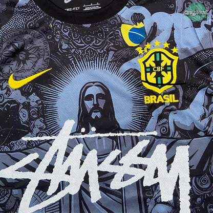 Brazil x STUSSY 23/24 Special "Jesus" Jersey