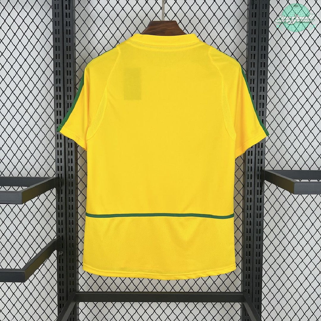 Brazil 2002 Vintage Home Jersey