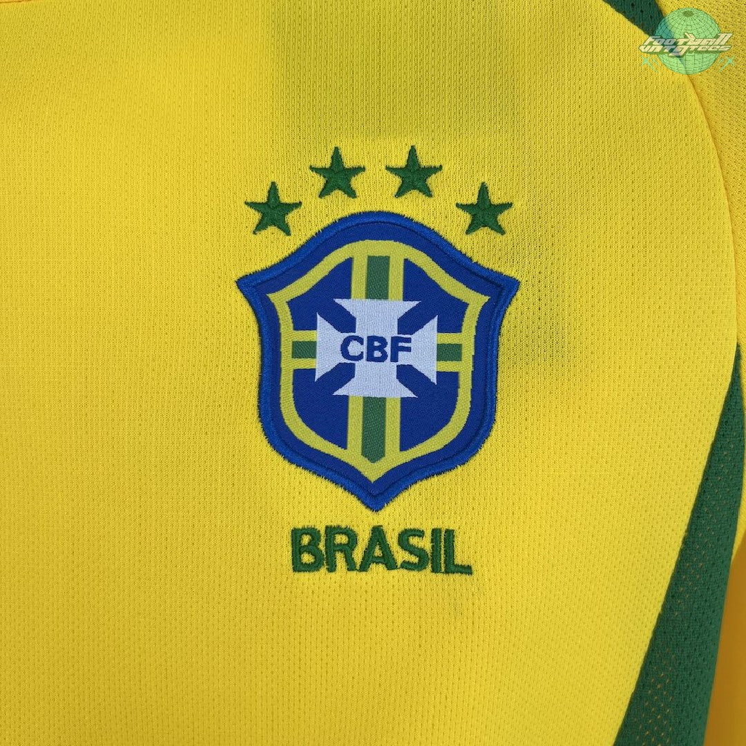 Brazil 2002 Vintage Home Jersey