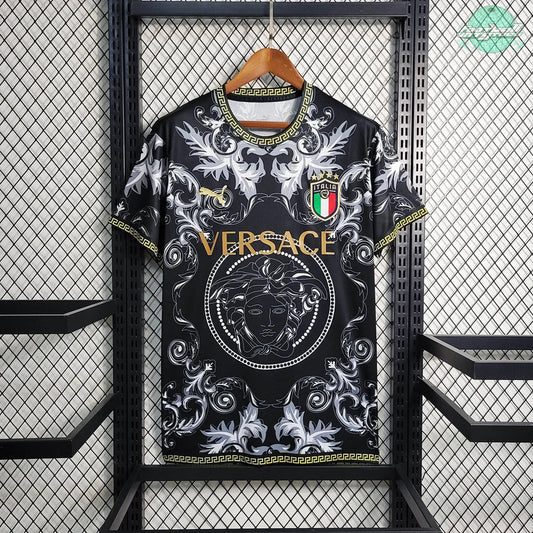 Italy 24/25 Special "Italy x Versace" Black Jersey