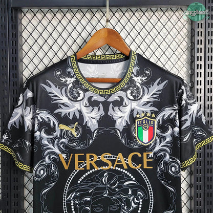 Italy 24/25 Special "Italy x Versace" Black Jersey