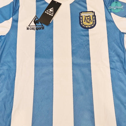 *Maradona Signed* Argentina 1986 Home Jersey