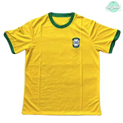 *Pele Signed* Brazil 1970 World Cup Home Jersey