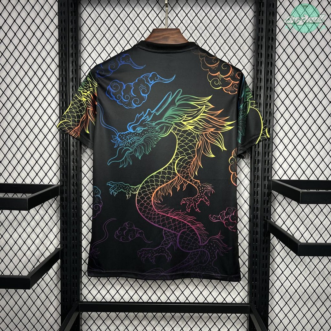 Real Madrid 24/25 Special "Rainbow Dragon" Black Jersey