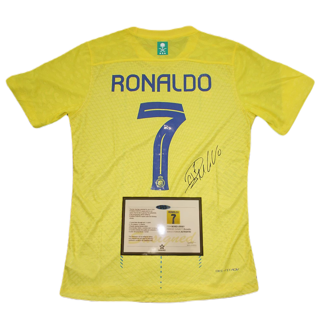 *Ronaldo Signed* Al Nassr 23/24 Home Jersey