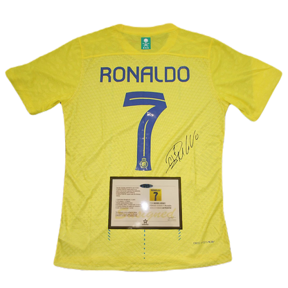 *Ronaldo Signed* Al Nassr 23/24 Home Jersey