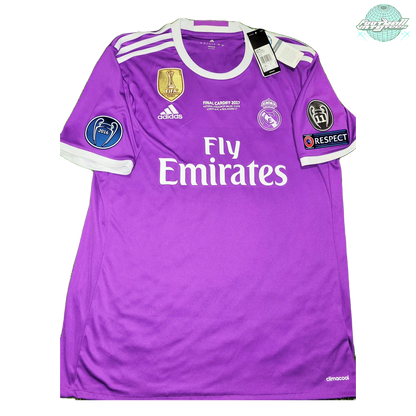 *Ronaldo Signed* Real Madrid 2016/17 Away Purple Jersey