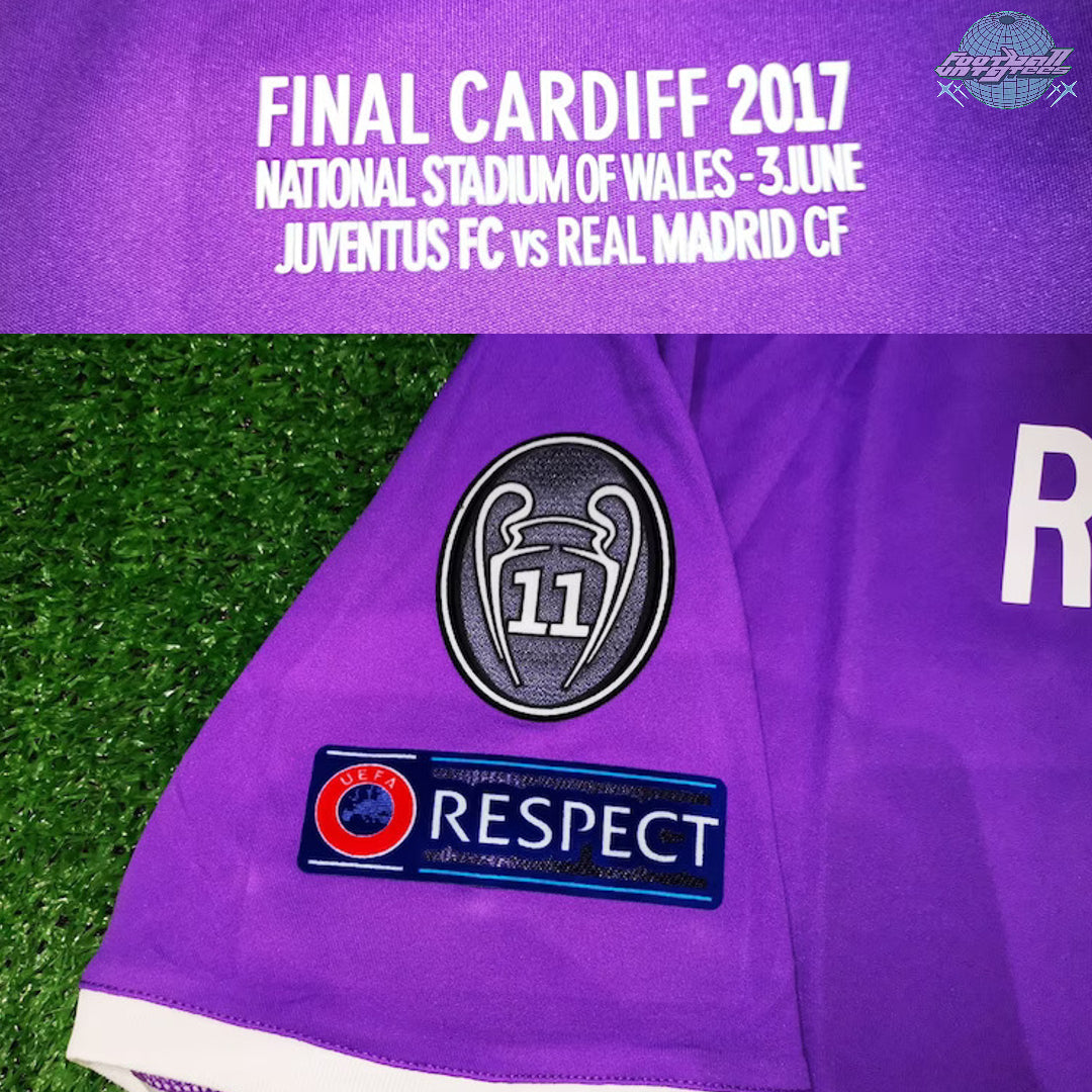 *Ronaldo Signed* Real Madrid 2016/17 Away Purple Jersey