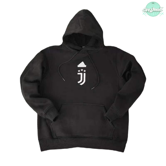 JUVENTUS 2024 BLACK HOODIE