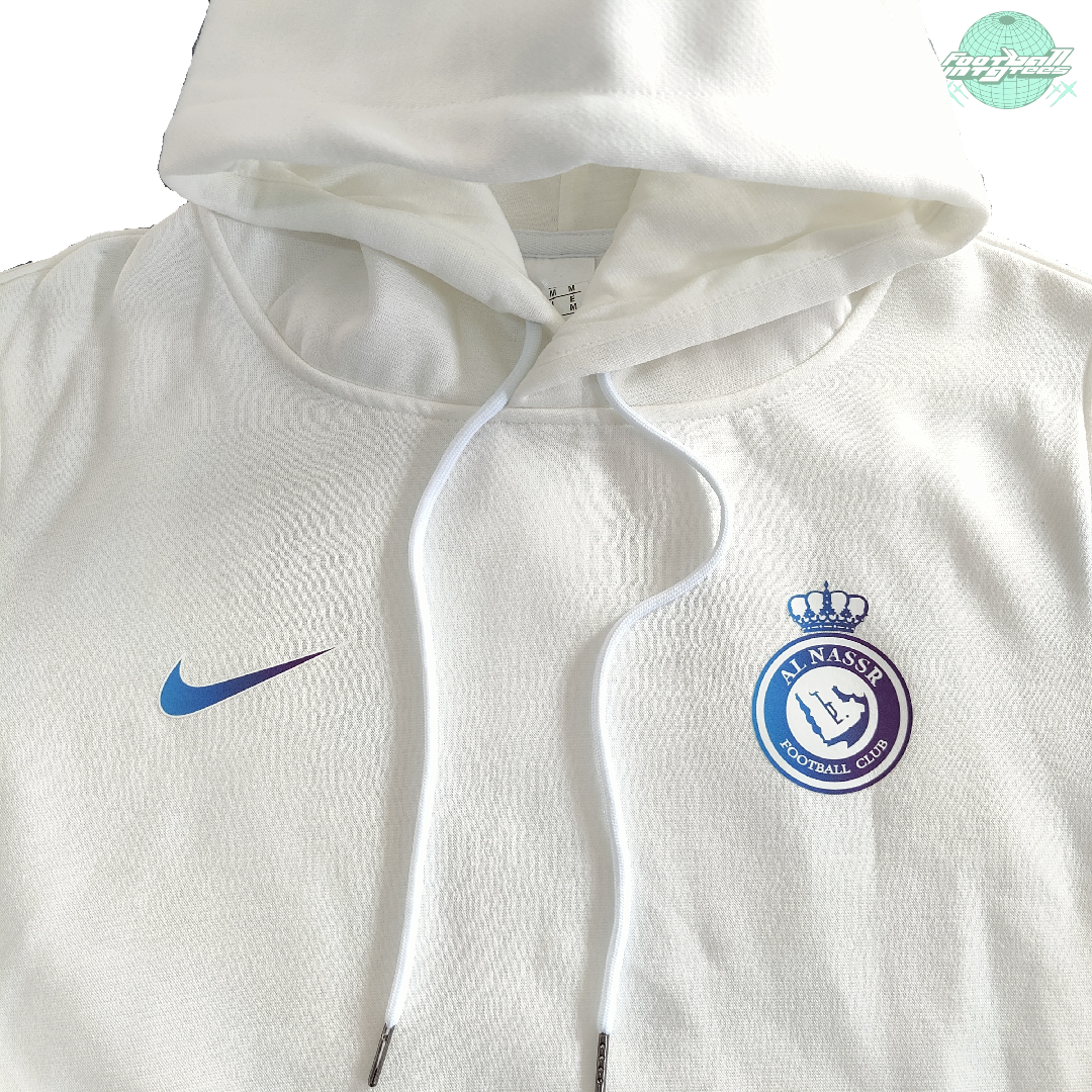 AL NASSR 2024 RONALDO #7 WHITE HOODIE