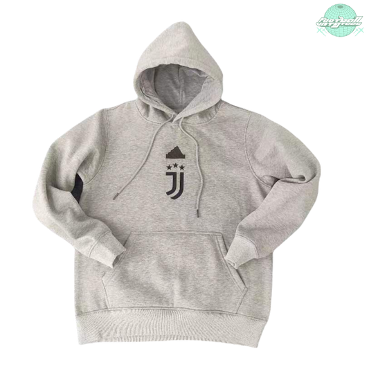 JUVENTUS 2024 GREY HOODIE