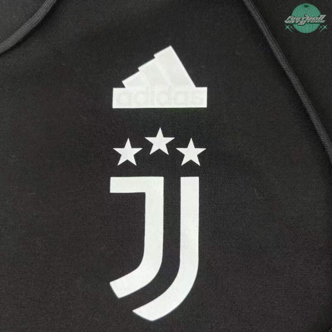 JUVENTUS 2024 BLACK HOODIE