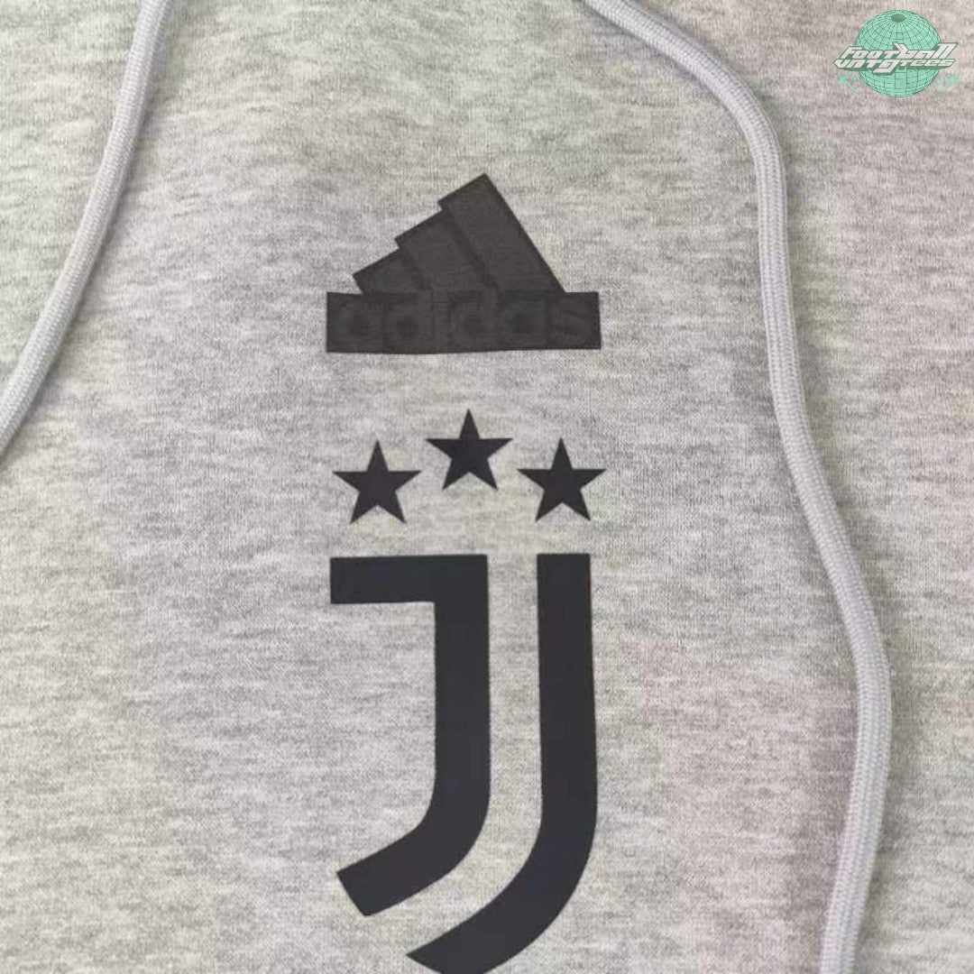 JUVENTUS 2024 GREY HOODIE